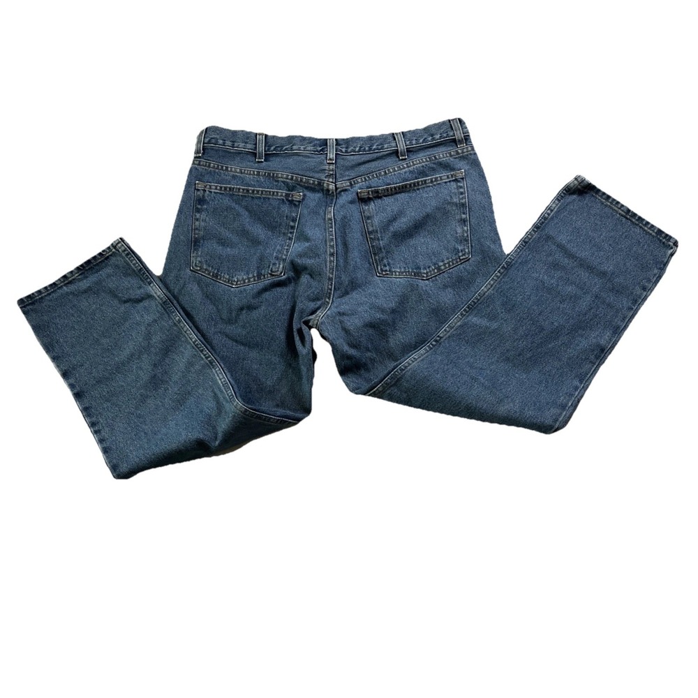 Faded Glory Classic Fit Blue Denim Jeans Mens 38x29 100% Cotton Lot of 2 - Picture 11 of 13